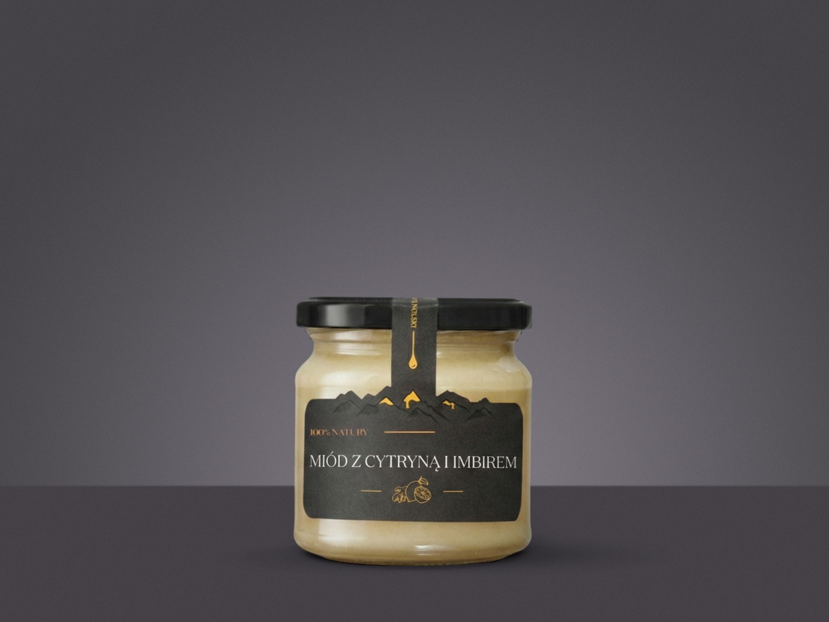 Miód z cytryną i imbirem